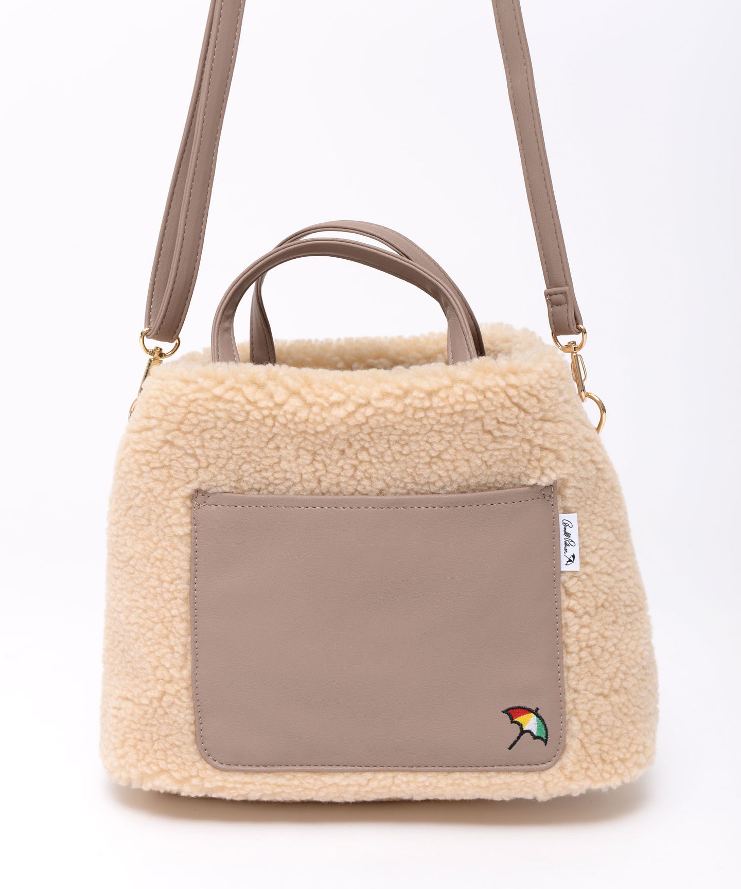 Arnold Palmer 【残り2点】フェイクムートン リバーシブルトート